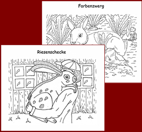 Riesenschecke und Farbenzwerg
